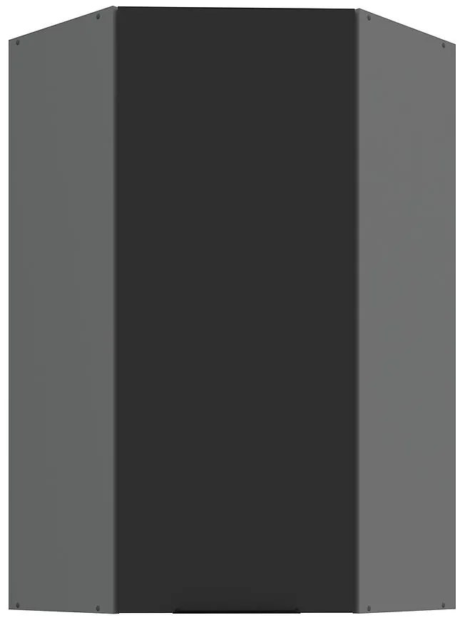 Kuchynská skrinka Aria-Bl/Ant Anti Fingerprint 60x60 Gn-108 1f (45°)