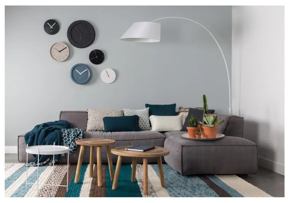 Odkladací stolík z mangového dreva Zuiver Dendron, ⌀ 60 cm
