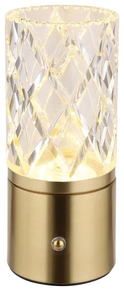 Globo 21010M - LED Stmievateľná stolná lampa LUNKI LED/2,5W/3,7V