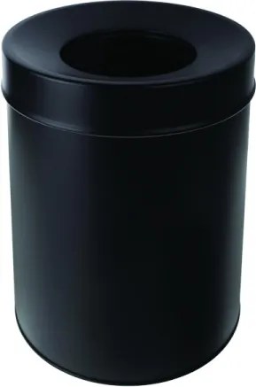 Bemeta Design Odpadkový kôš, 13 l, mat, čierna - 150115151