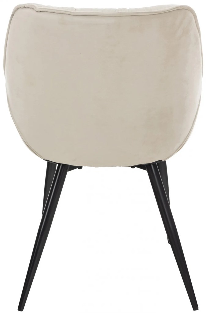 Stolička Tanna - zamat - Krémová