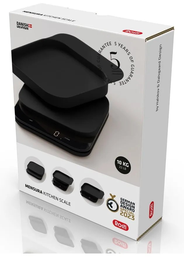 Digitálna kuchynská váha Mensura – Rosti