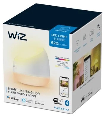 WiZ - LED RGBW Stmievateľná stolná lampa SQUIRE LED/9W/230V 2200-6500K Wi-Fi