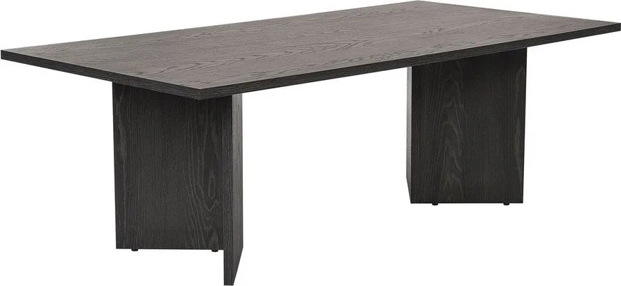 Čierny matný konferenčný stolík 60x119 cm Sabin – Kalune Design