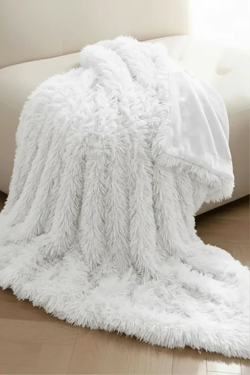 Deka YETI biela Rozmer: 150x200 cm