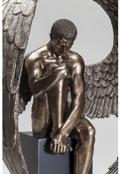 Nude Sad Angel dekorácia bronzová 63cm