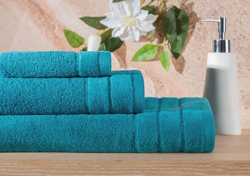 FROTÉ UTERÁK DAMLA14 70X140 CM SVETLOTYRKYSOVÁ