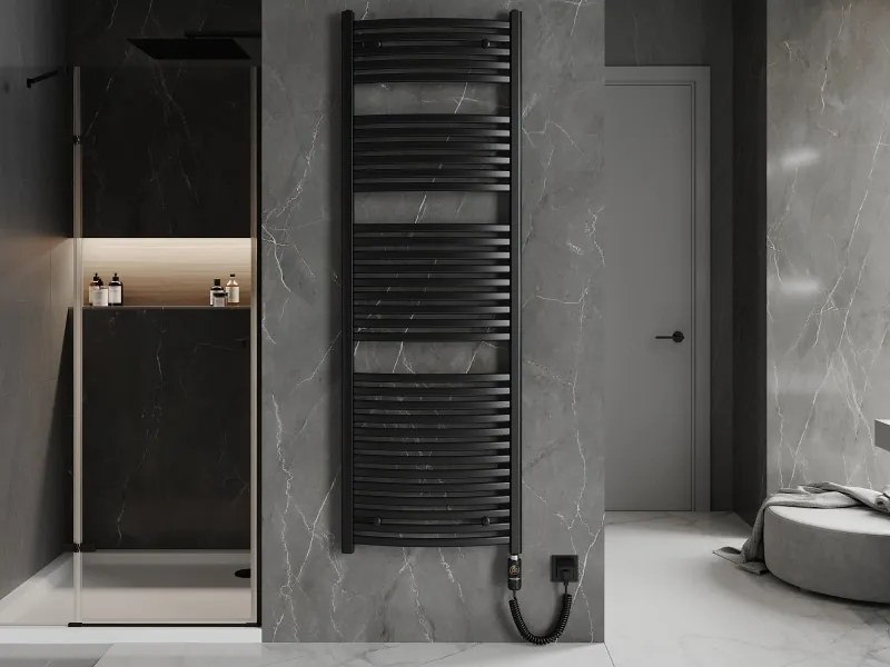 Mexen Helios, elektrické vykurovacie teleso 1800 x 600 mm, 900 W, čierna, W103-1800-600-2900-70