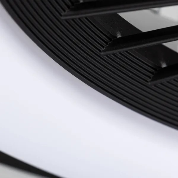 Brilagi - LED Stmievateľné svietidlo s ventilátorom RONDA LED/48W/230V čierna + DO