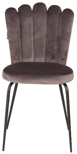 Limhamn Light stolička sivý zamat