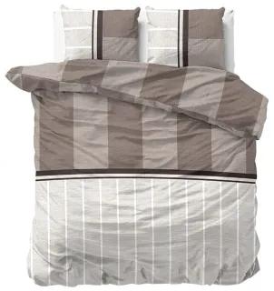 Sammer Kvalitné bavlnené posteľné obliečky v béžovej farbe 5902963476289 200 x 200 cm