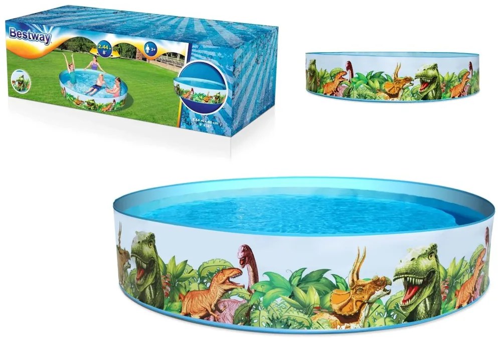 Bestway Záhradný bazén s Dinosaurami 183 x 38 cm Bestway 55022