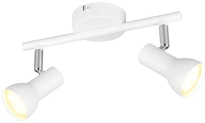 Biele bodové svietidlo ø 8 cm Cantar – Reality