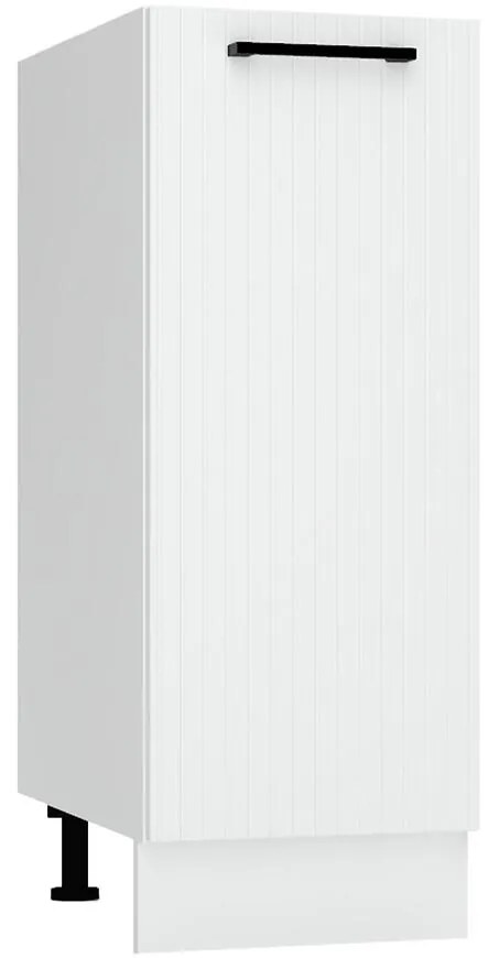 Skrinka do kuchyne  Kate d30 PL biely hrášok