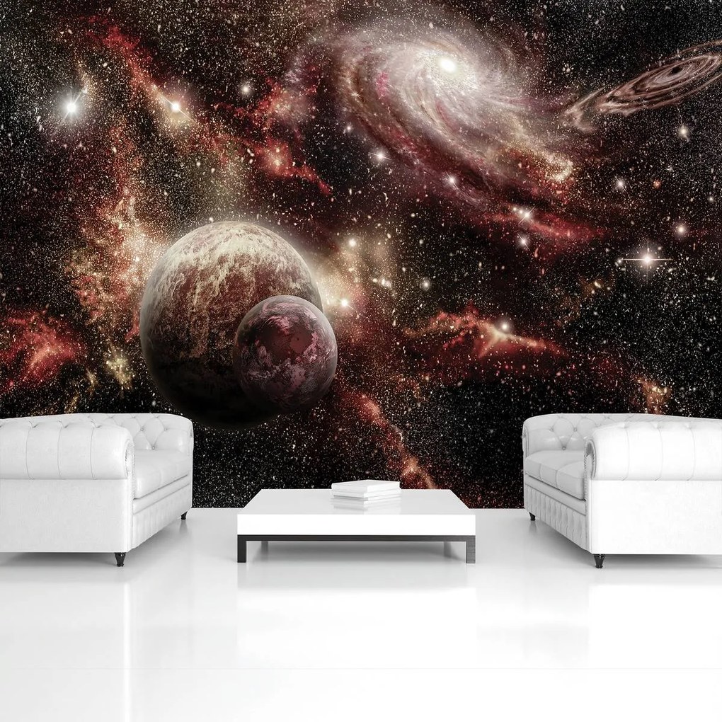 Fototapeta - Svetelný vesmír (254x184 cm)