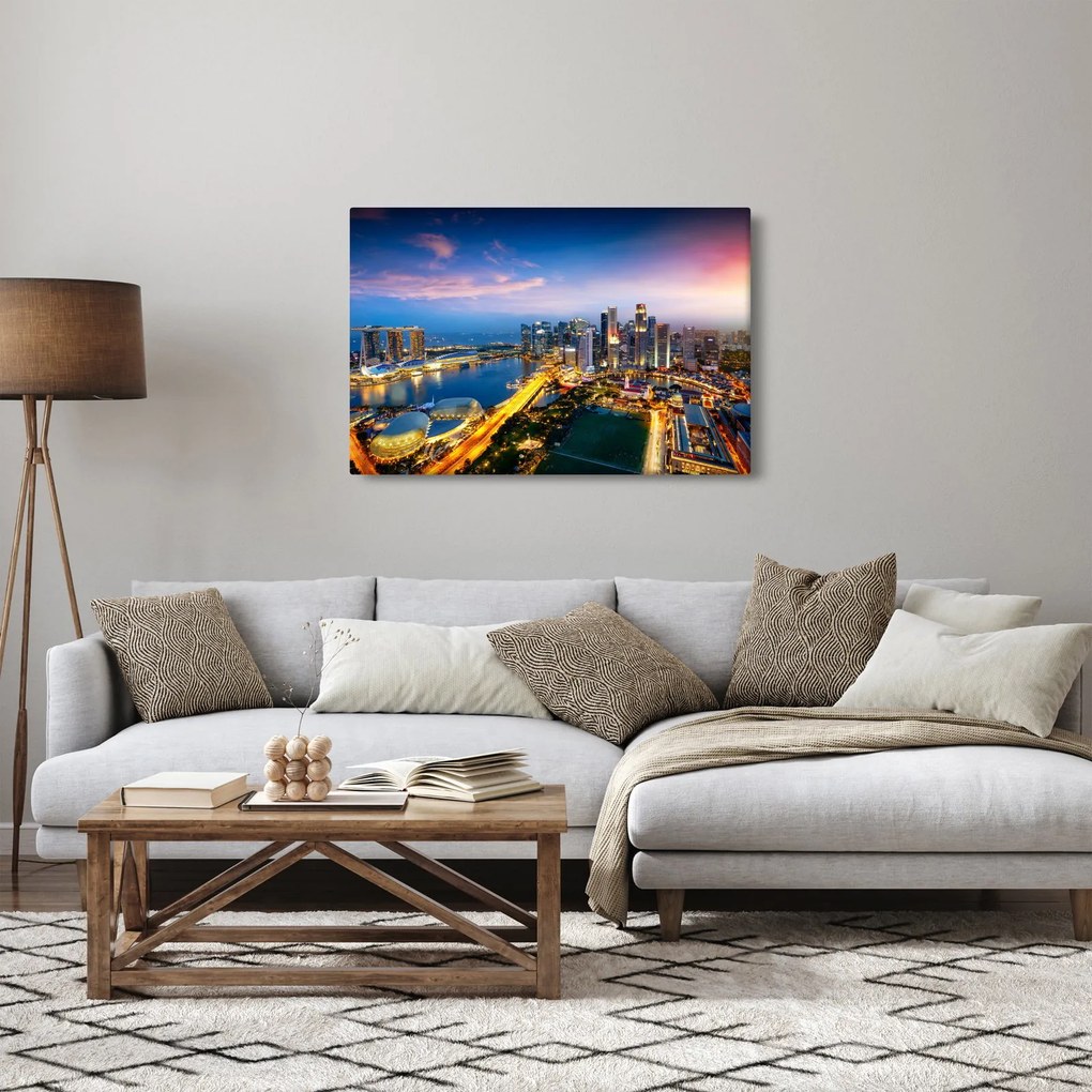 Obraz - Singapur, Ázia (90x60 cm)