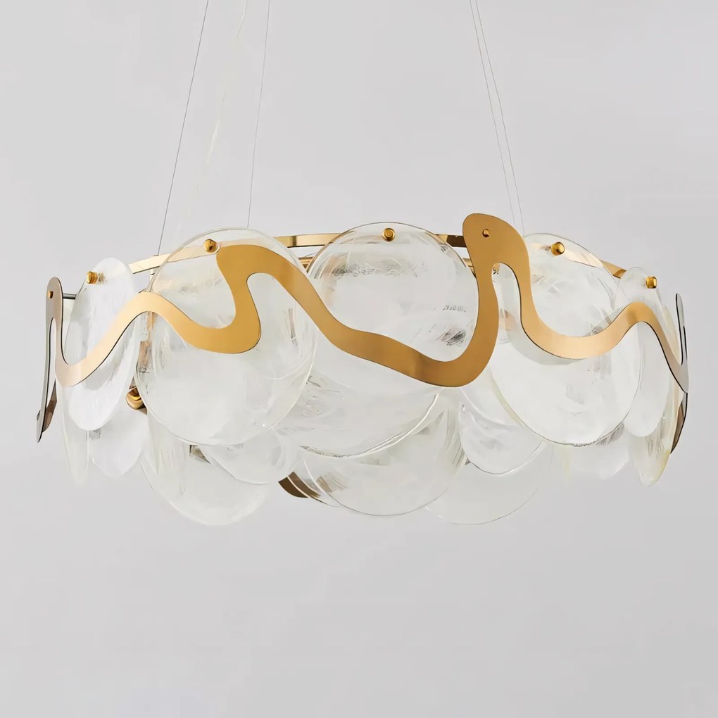 Toolight Toolight, stropné svietidlo, 8xE14, APP1544-8CP, zlatá matná, OSW-04064