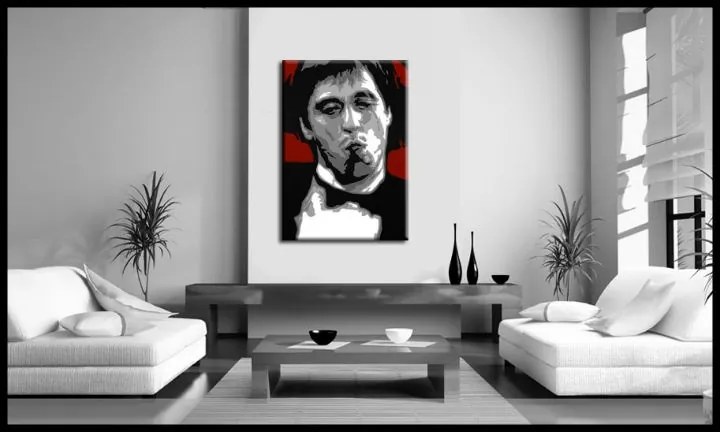 Ručne maľovaný POP Art obraz AL PACINO  al12