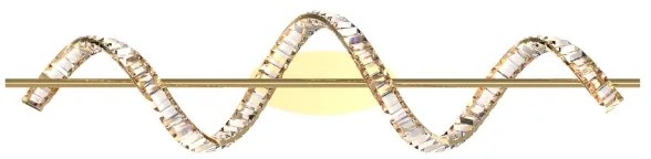 Zuma Line MX3170-1-3GT - LED Luster na tyči ATHESA LED/24,5W/230V 2700-6000K + DO