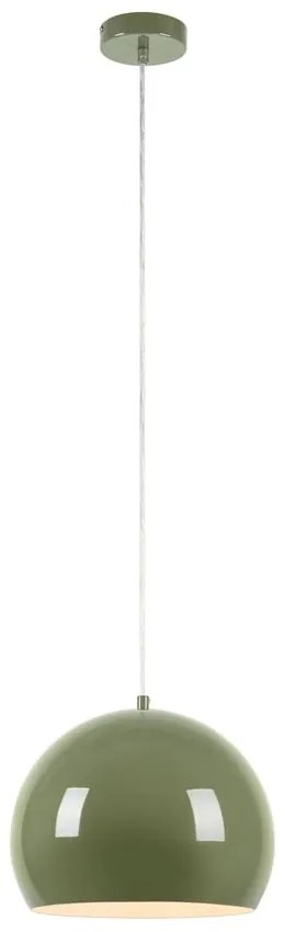 Zelené závesné svietidlo s kovovým tienidlom ø 28 cm Pop – Markslöjd