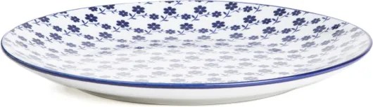 Tanier NAVIA granátový s kvetmi 875521