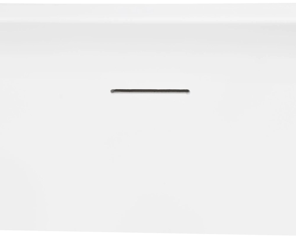 Rea Milano, voľne-stojaca vaňa 152x73 cm so sifónom a zátkou click-clack, biela, REA-W2000