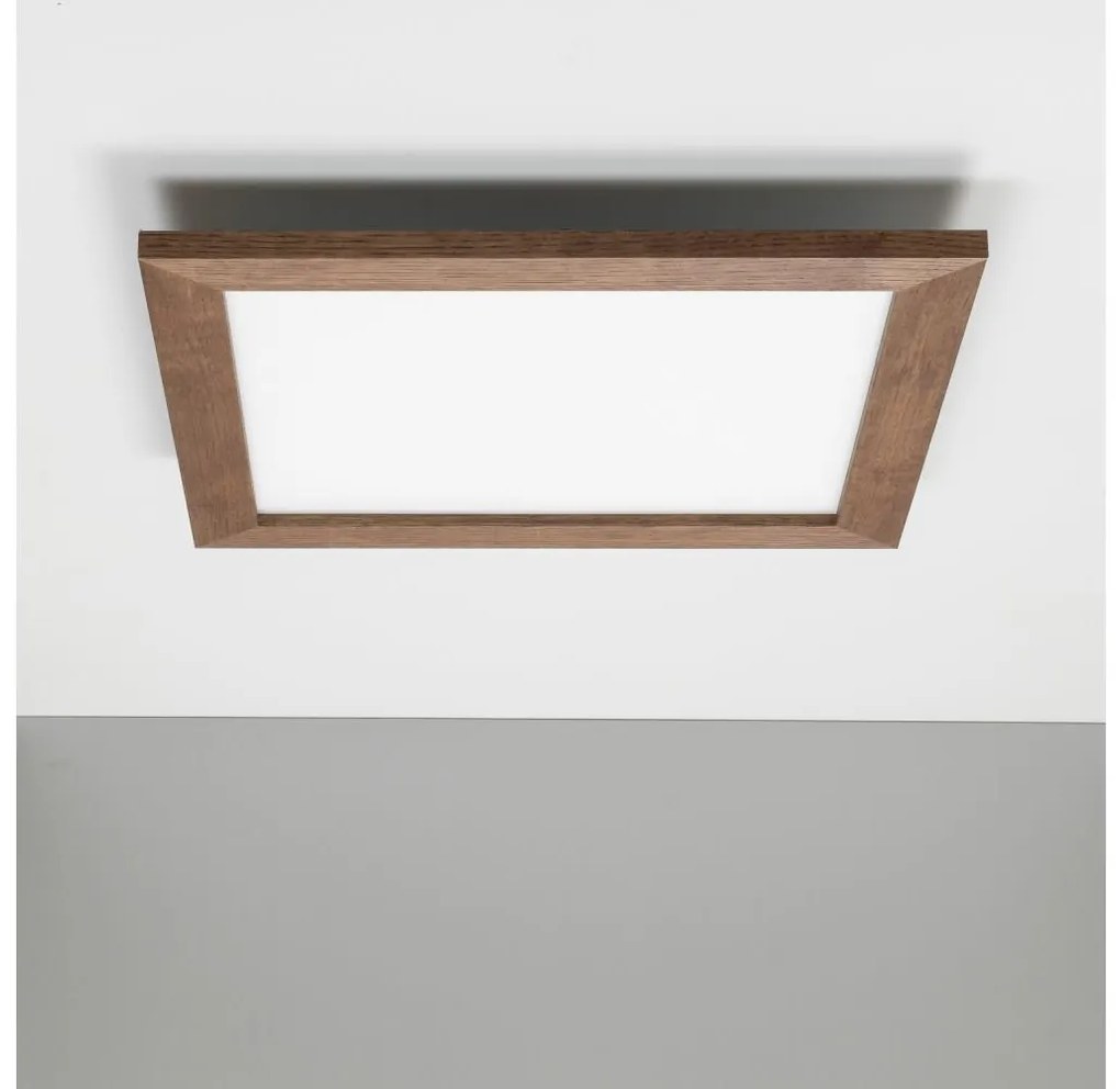 Eglo - LED RGBW Stm. panel SALOBRENA-C LED/21W/230V 2700-6500K tm.hnedá + DO