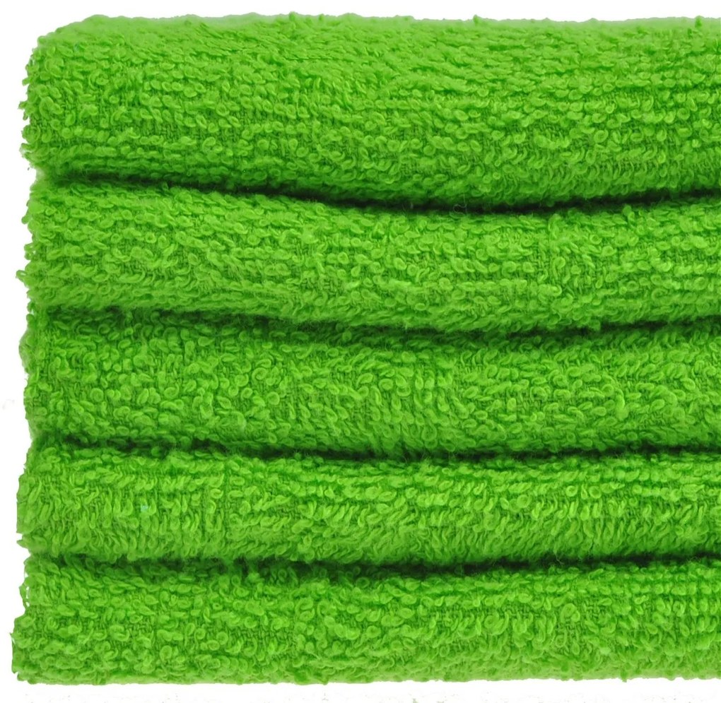 Detský uterák bavlnený 30x50 zelený EMI
