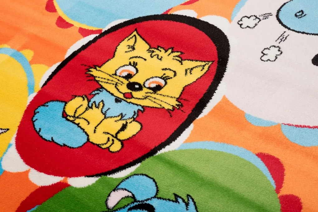 TA Koberec A660A ORANŽOVÝ KINDER CFV Rozmer: 240x330 cm