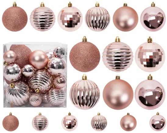 Vianočné guľky - 311433B (36ks)