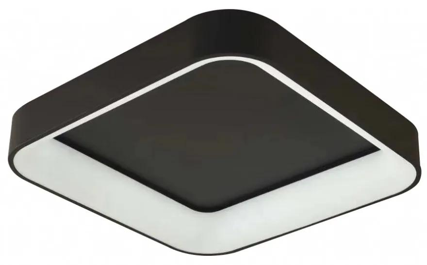 IMMAX NEO Chytré stropné LED svetlo na diaľkové ovládanie alebo aplikáciu TOPAJA, 47W, 60x60cm, čierne