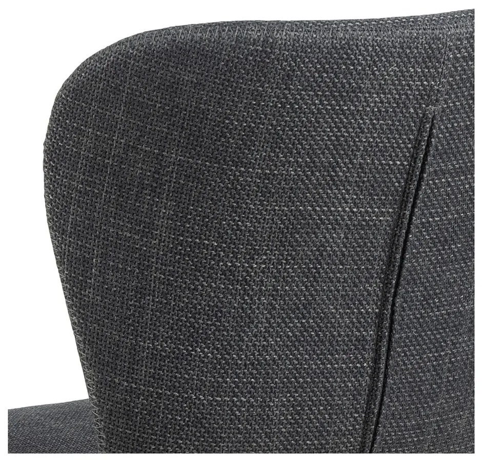 Tmavosivé jedálenské stoličky v súprave 2 ks Batilda – Actona