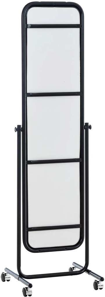 Stojace zrkadlo Medusa 317222 - 166x48x45 cm - Čierna