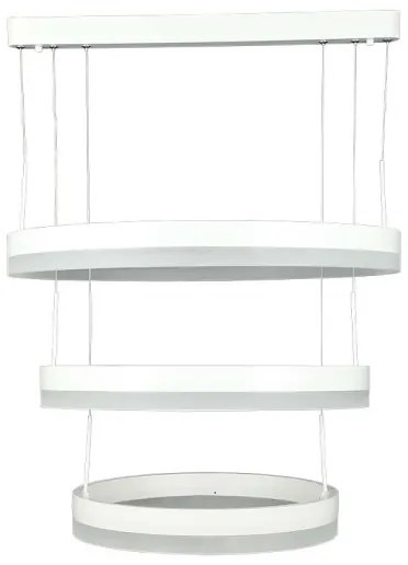 LED Stmievateľný luster na lanku LED/86W/230V 3000K biela