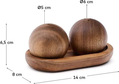 Soľnička a korenička Nukha – Kave Home