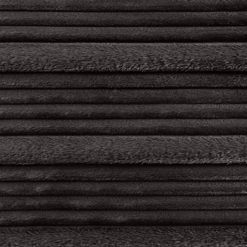 Dekorstudio Flanelová deka NINA v oceľovosivej farbe Rozmer deky: 150x200cm