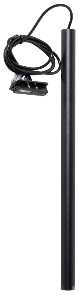 Moderné čierne závesné svietidlo pre 1-fázový koľajnicový systém - Iconic Frini