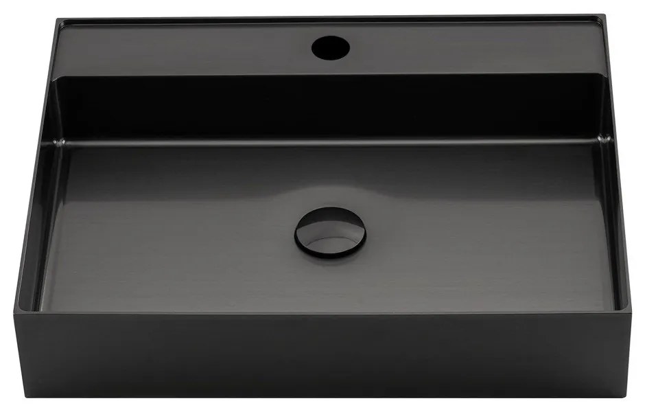 Čierne antikoro umývadlo 55x42 cm Aurum – Sapho