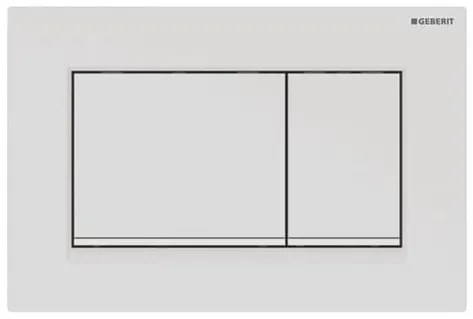 Geberit Sigma30 ovládacie tlačidlo plast biele 115.883.01.1