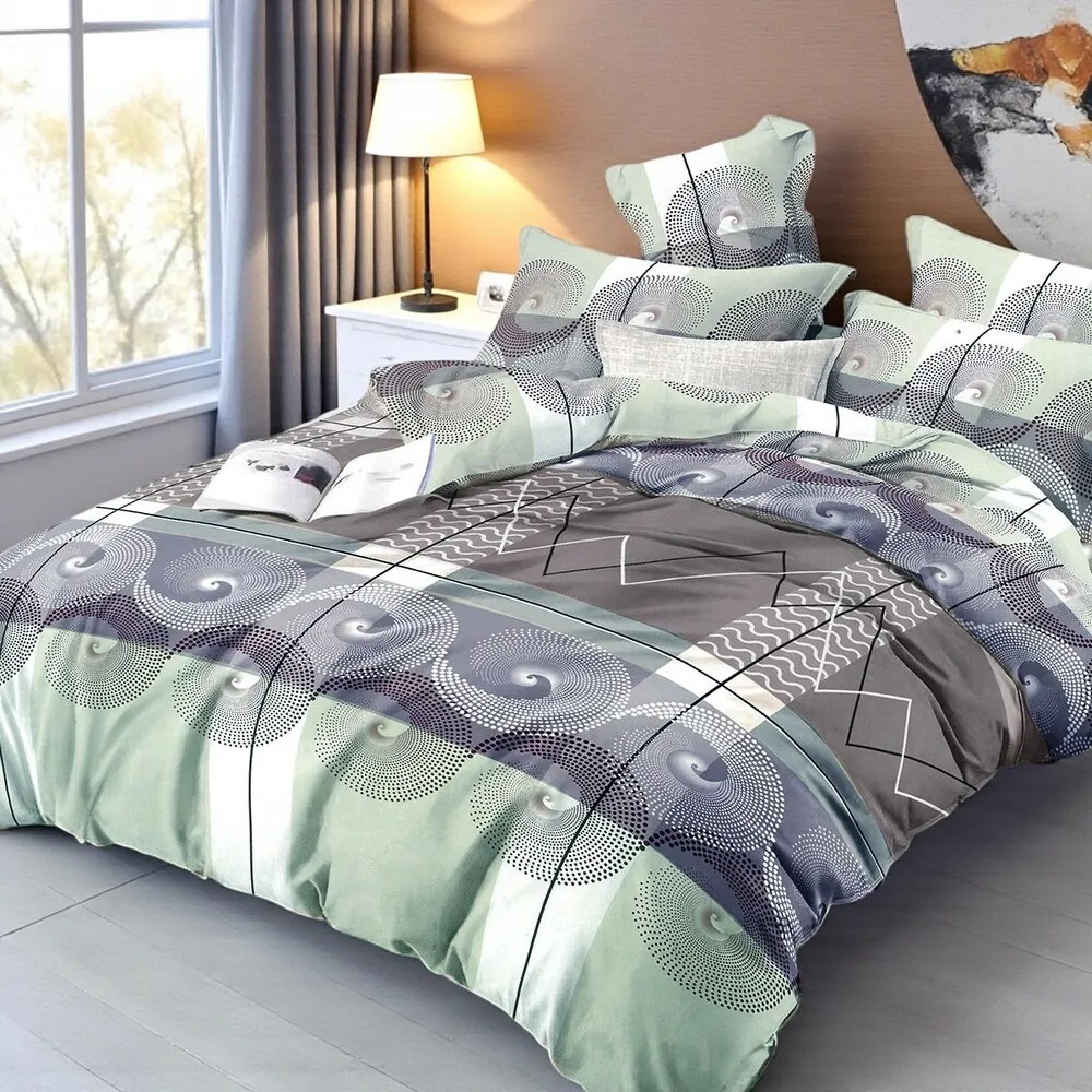 Posteľné obliečky REZOR WHIRL 3-dielna sada 140x200 cm