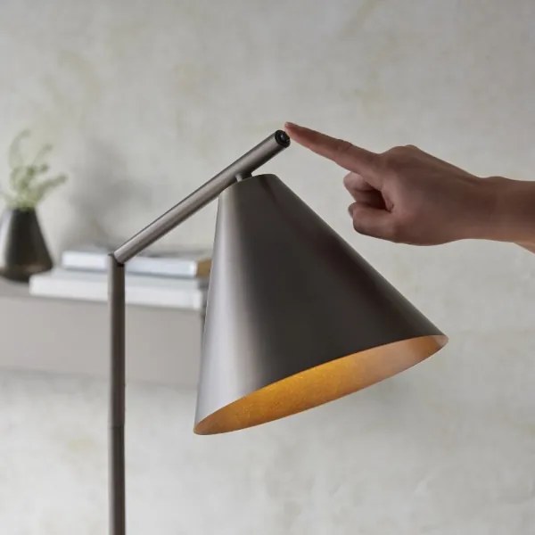 Endon 102895 - Stojacia lampa CAPE 1xE27/10W/230V bronzová