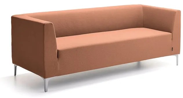 Pohovka CASUAL, 3-miestna, látka CURA, medená
