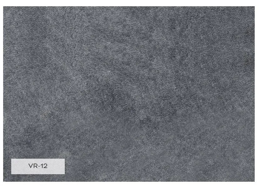 Sivá zamatová rozkladacia pohovka 225 cm Charming Charlie – Miuform