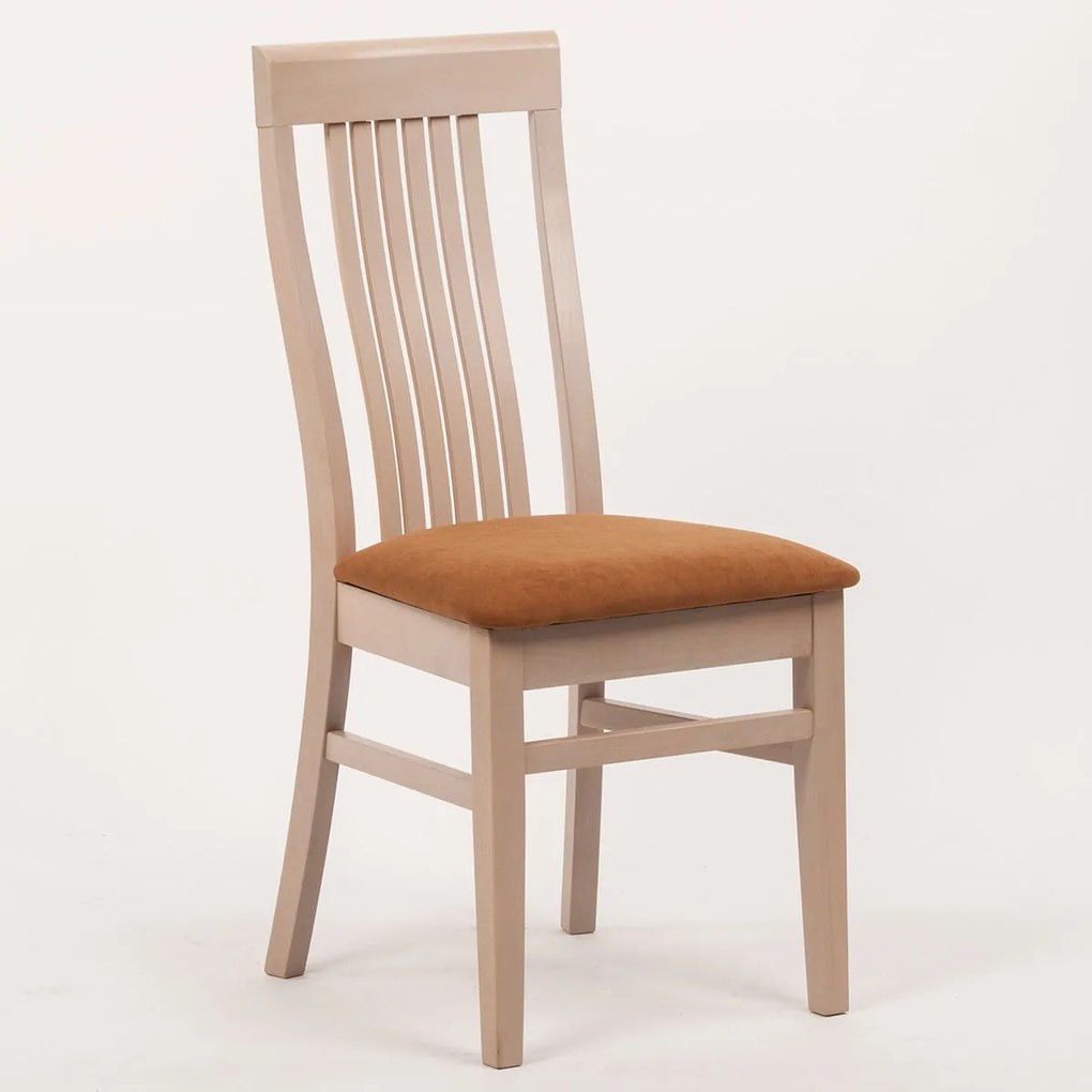 Stima Buková jedálenská stolička Takuna Vyberte odtieň ->: Dub Wotan, Vyberte látku ->: VELVET antracite 62