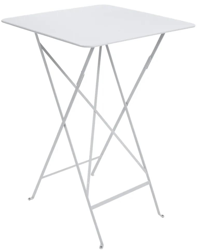 Fermob Skladací vysoký stolík BISTRO 71x71 cm - Cotton White