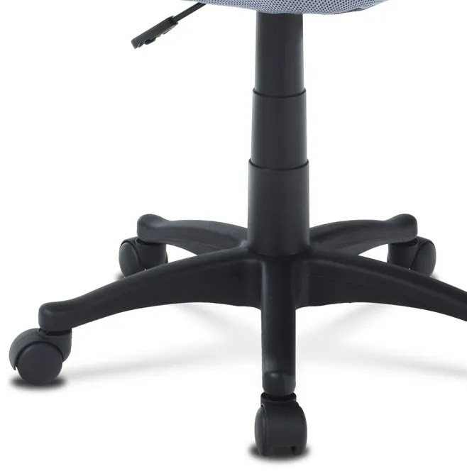 Autronic BONTEC Detská stolička, výškovo nastaviteľná, šedá sieťovina, KA-B047 GREY Farba: Šedá