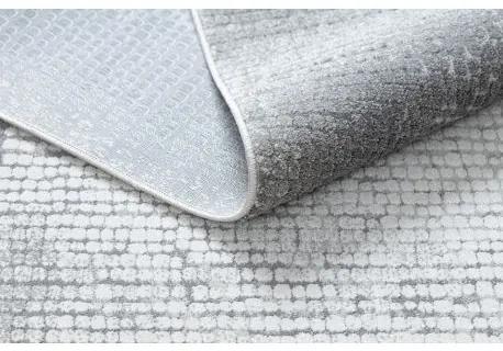 Moderný koberec NOBLE 9730 65 vzor rámu vintage - Štrukturálny, dve vrstvy rúna, krémová sivá Veľkosť: 140x190 cm