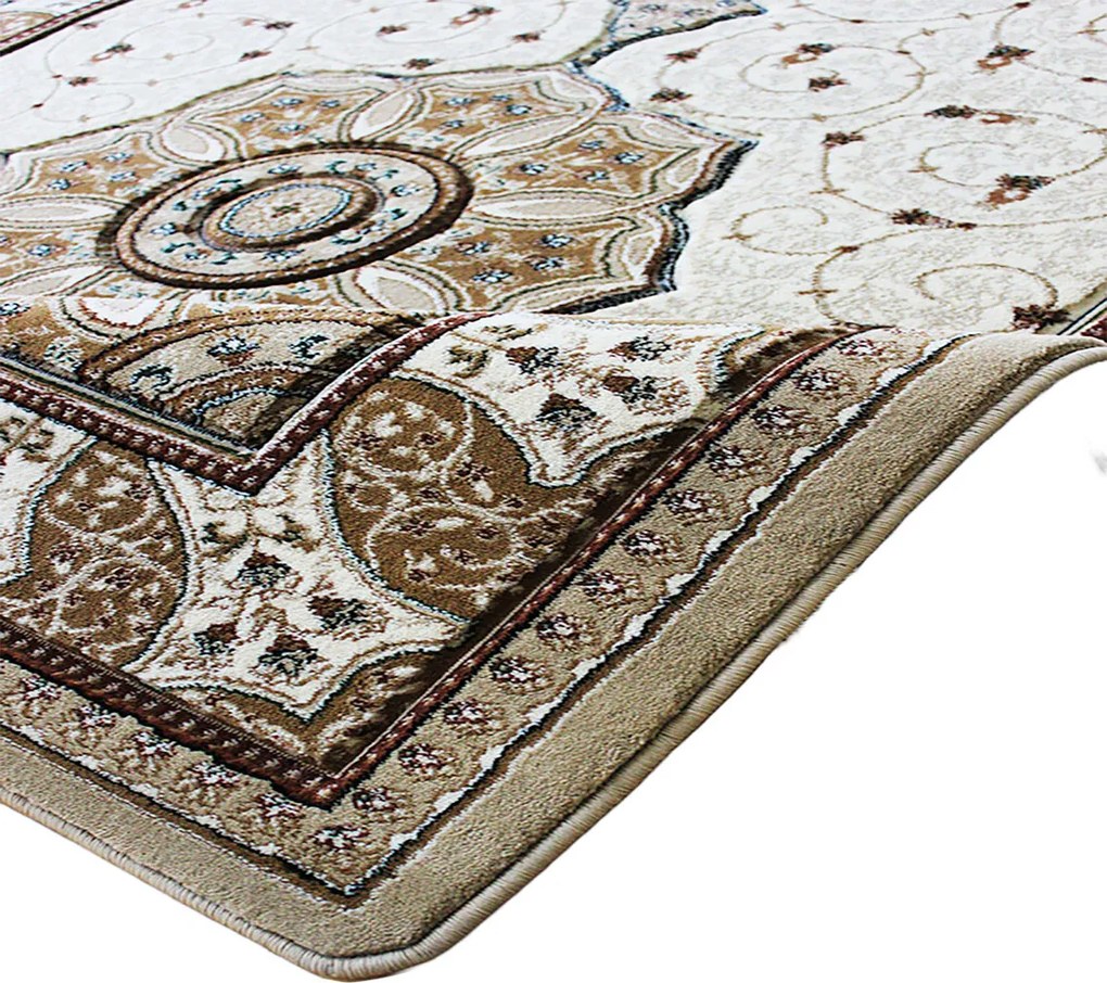 Koberec Adora 5792 CREAM – krémový so vzorom, obdĺžnik Rozmer: 160x220 cm