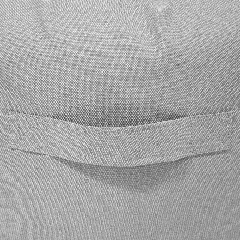 Tmavosivý detský sedací vak Roll 80 – SLOWDOWN