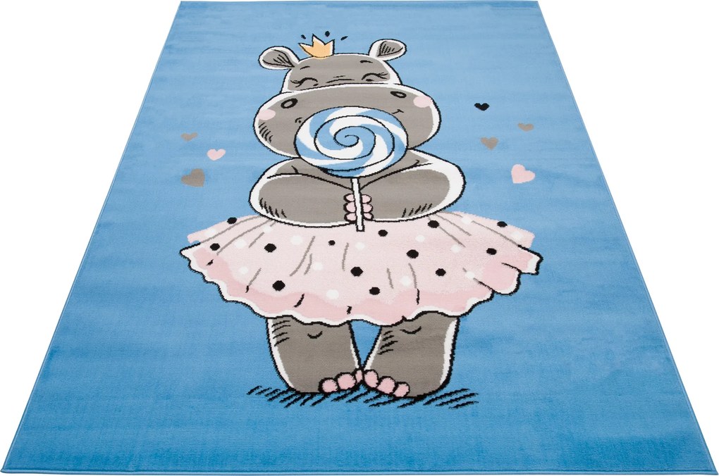 TA Koberec DZ01C BLUE JOLLY FYD Rozmer: 160x220 cm